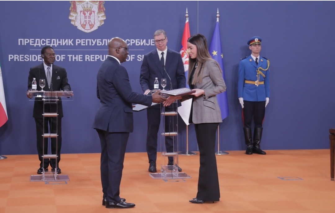 Министарка Месаровић са амбасадором Гвинеје